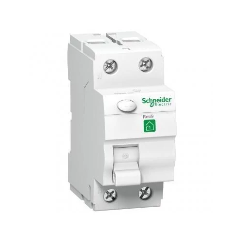 Fi relé 2P 40A 30mA Resi9 R9R &quot;AC&quot; 2MOD