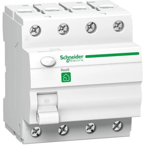 Fi relé 4P 40A 30mA Resi9 R9R "AC" 4 MOD. Schneider