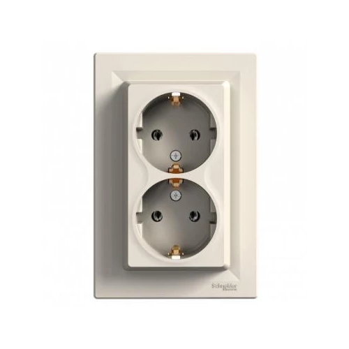 Asfora Dupla Dugalj (2x2P+F) Kerettel Bézs