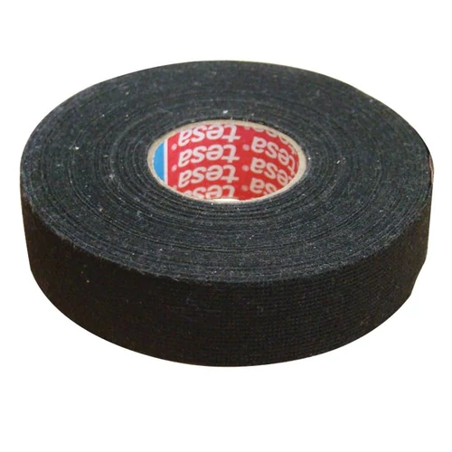 Szigetelőszalag Textiles Fekete 25 x 25m-es (12db/cs) Tesa
