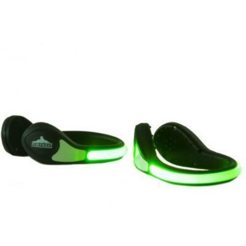 HV08 - Világító lábbeli LED / 1 pár / - zöld
