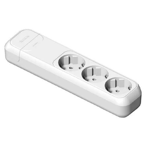 FAMATEL Szerelhető elosztó földelt 3-as fehér