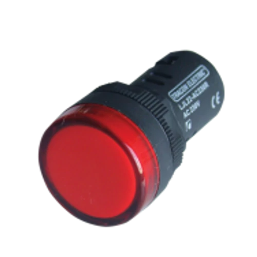 TRACON LED-es jelzőlámpa, piros, 24V AC/DC, d=22mm