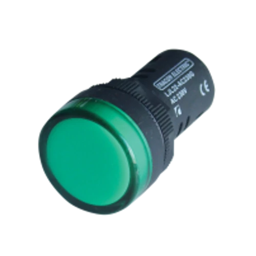 TRACON LED-es jelzőlámpa, zöld, 24V AC/DC, d=22mm