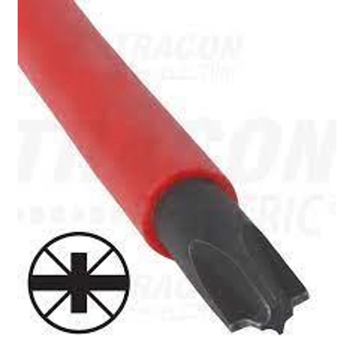 TRACON Csavarhúzó kereszthornyú, 1000v CrV SL/PZ2