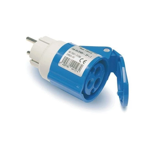 Háztartási - ipari csatlakozó adapter 250V 16A IP20 (13912)