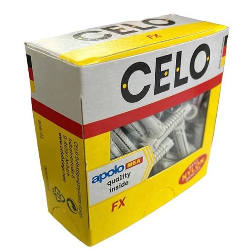 Tipli 6-as + csavar 4,5x45mm NEXUS 50db/doboz CELO APOLO