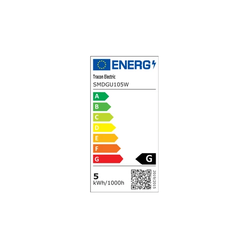 SMDGU105W_energia_cimke