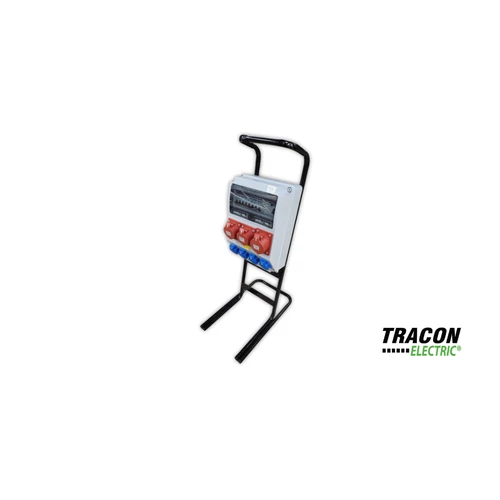 TRACON TDB03-12MVA Csatlakozó kalocsa doboz védelemmel, szerelve, állvánnyal