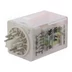 RELPOL Relé elektromágneses; 230VAC;10A/250VAC;10A/24VDC